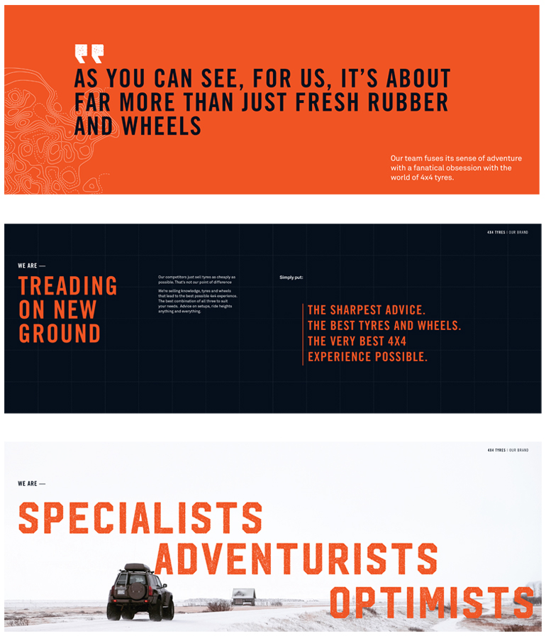4x4 Tyres Brand Book